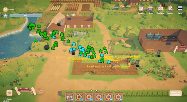 Скриншот 1 из игры Hayfield: Co-op Farm & Shop