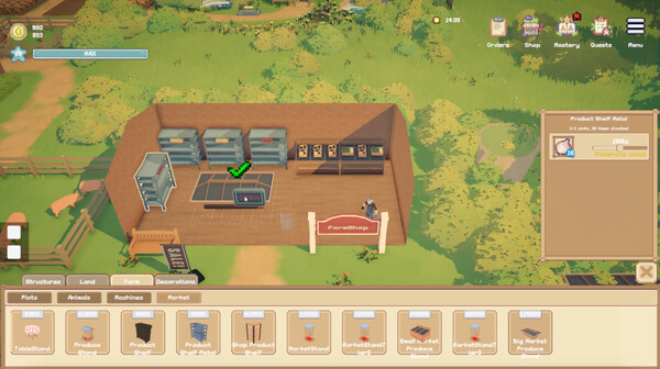 Скриншот 3 из игры Hayfield: Co-op Farm & Shop