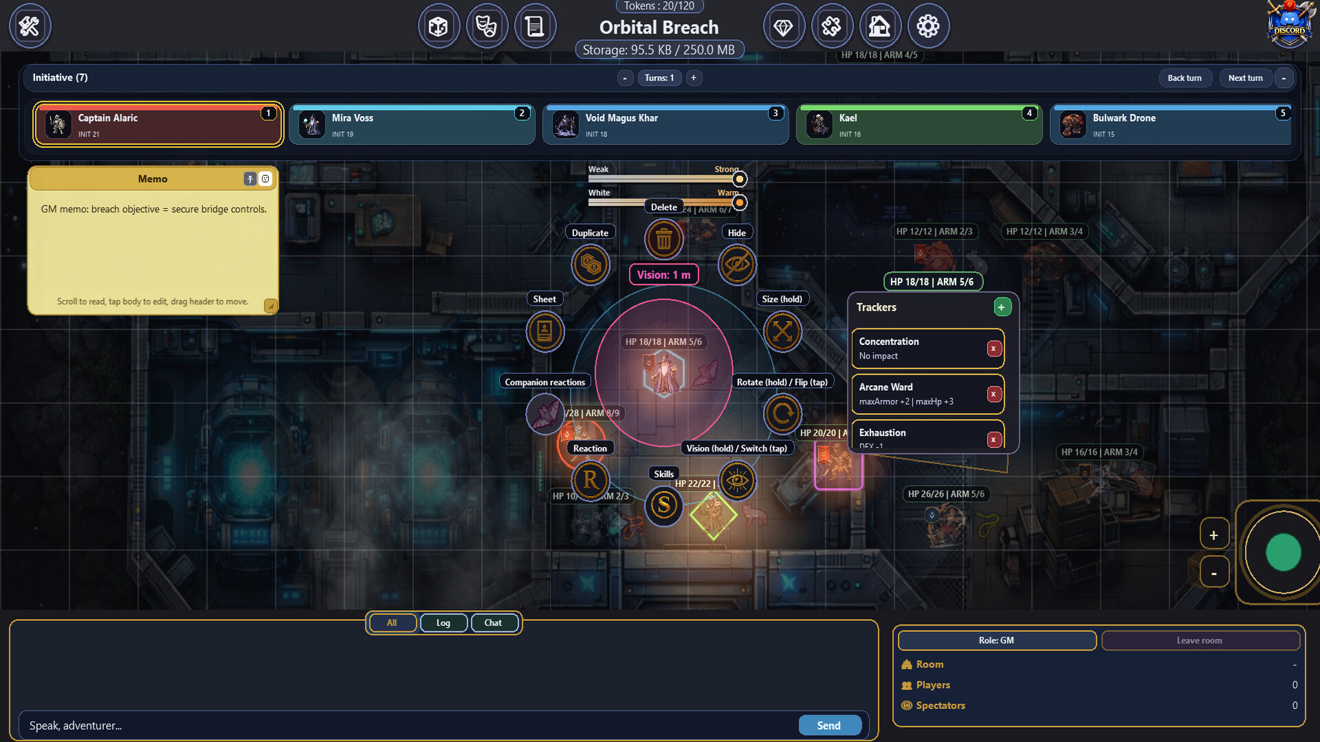 RP2D Virtual Tabletop screenshot #2