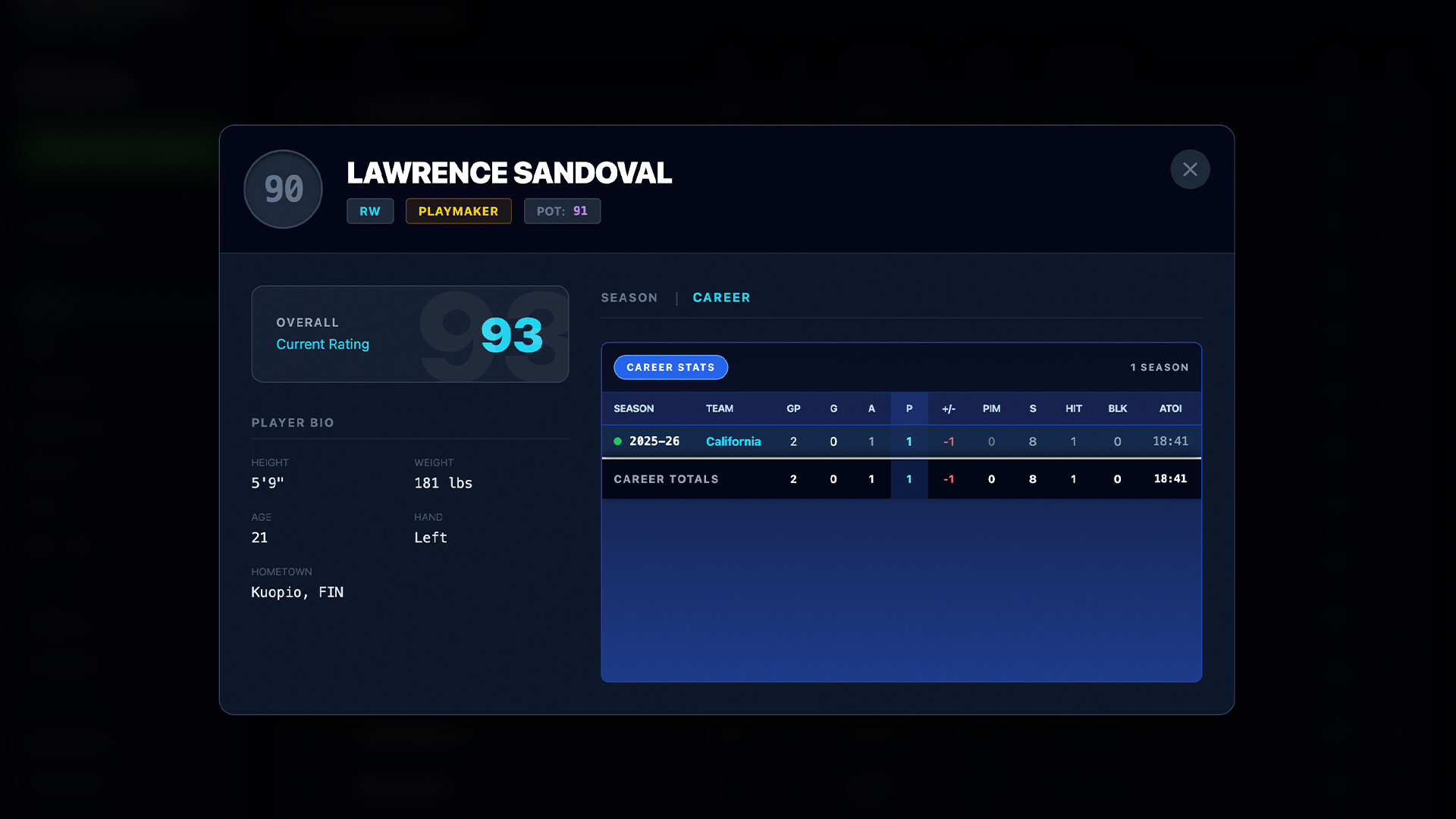 Coastal Summit Sports: College Hockey 26 screenshot #6