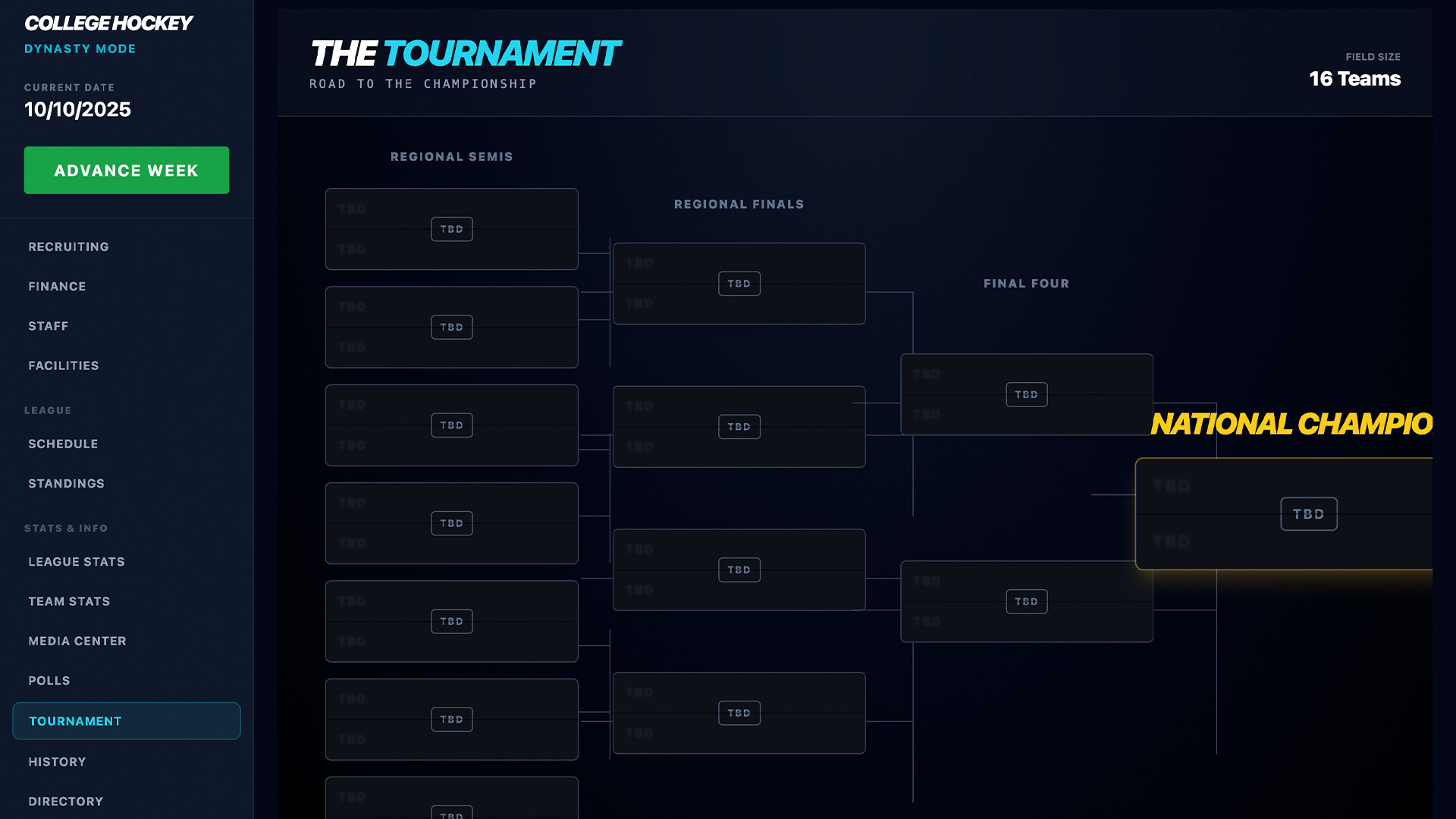 Coastal Summit Sports: College Hockey 26 screenshot #9