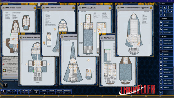 Fantasy Grounds - Traveller - Adventure Class Ships