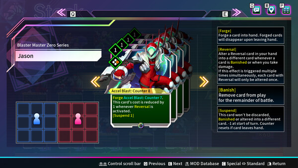 Card-en-Ciel - The World of the "Blaster Master Zero Series"
