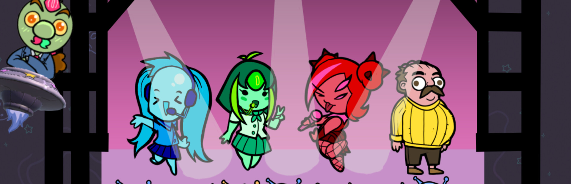 Alien Idolz : Rhythmic Idler