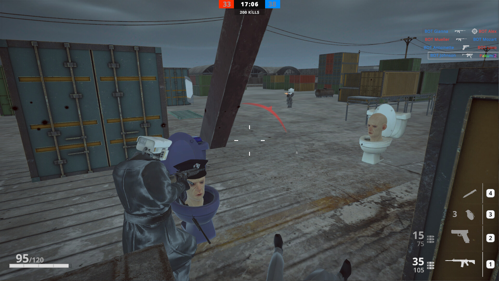 Skibidi Wars screenshot #4