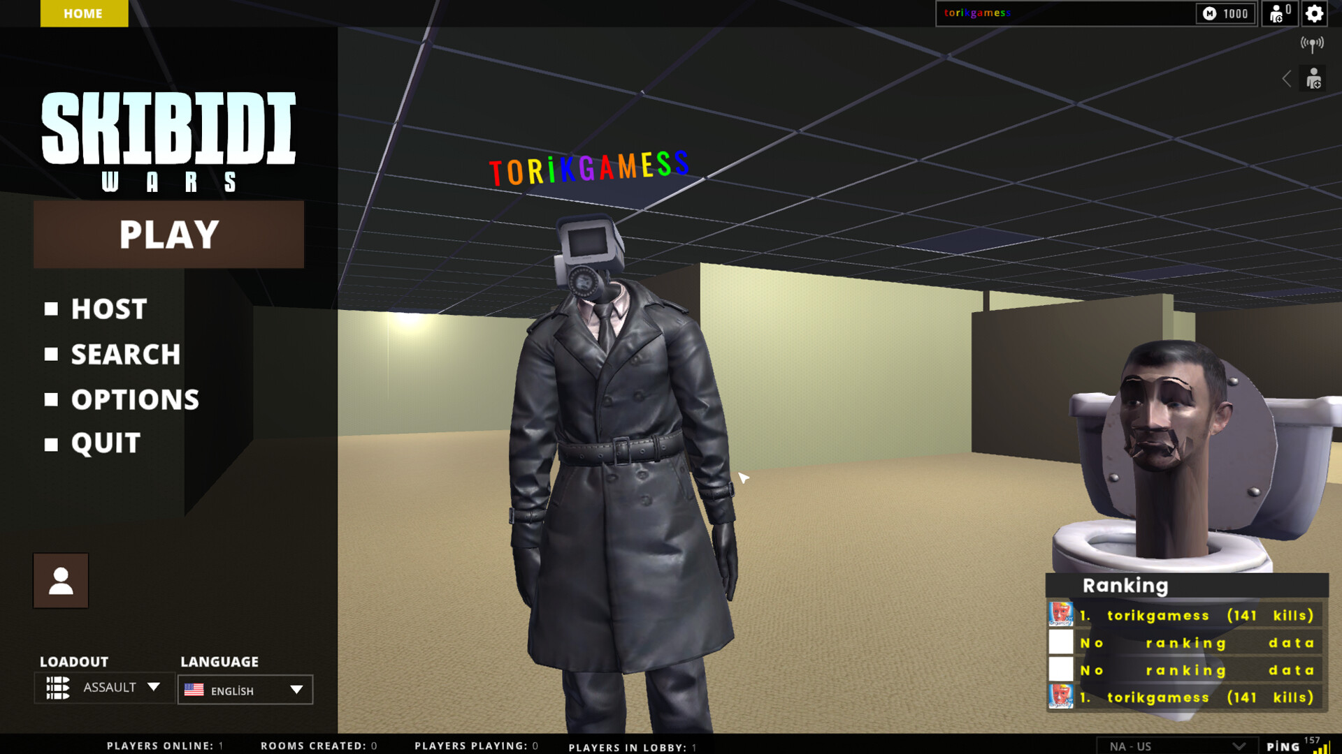 Skibidi Wars screenshot 1