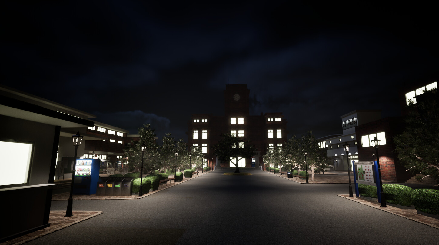 Building 0: Hakuei University 스크린샷 1