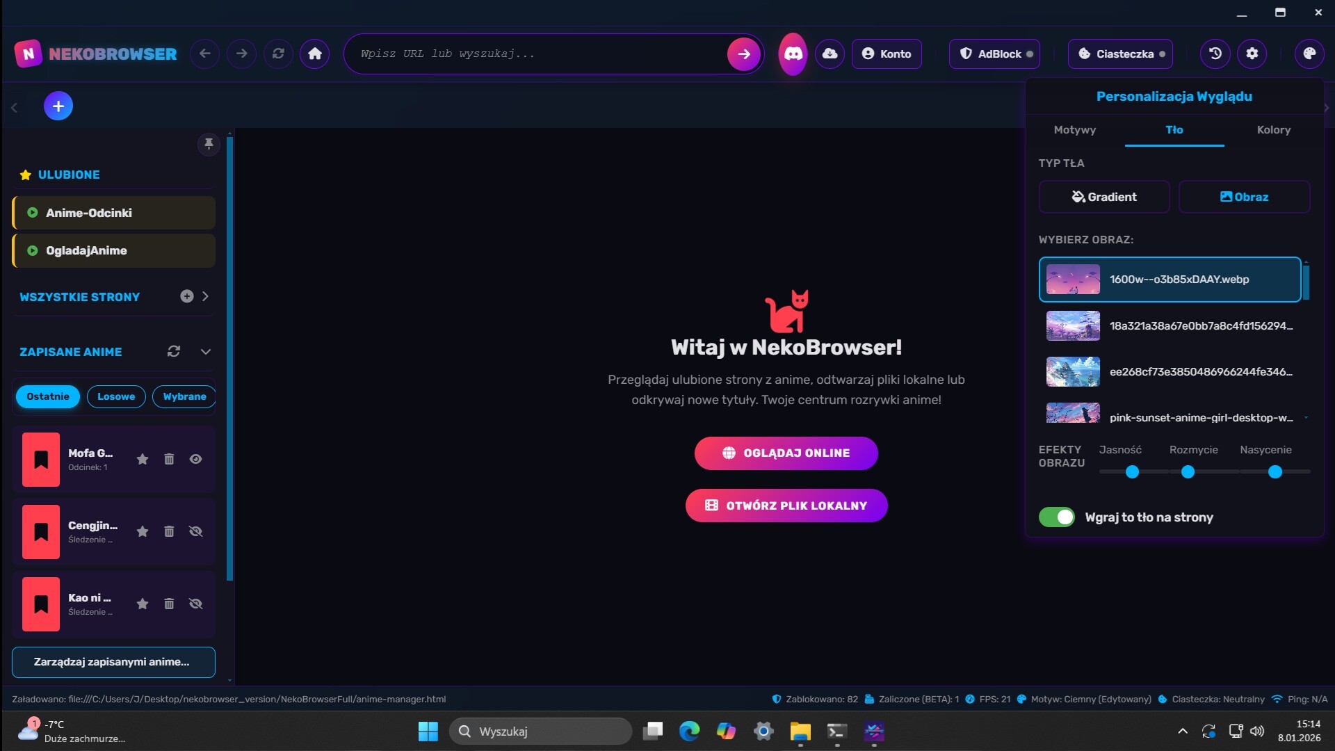 NekoBrowser: The Anime Player screenshot 5