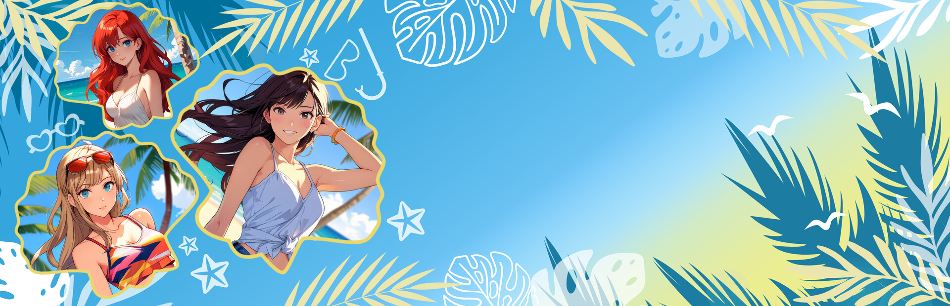 Lovely Anime Puzzle: Summer