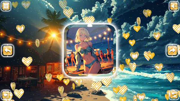 Скриншот 5 из игры Lovely Anime Puzzle: Summer