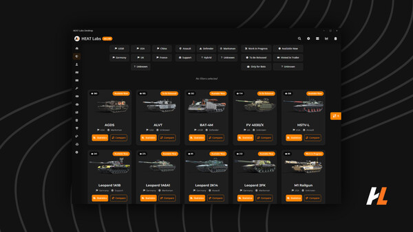 HEAT Labs screenshot 2