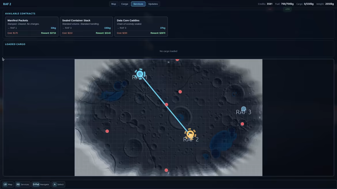 Void Cargo: Equilibrium video 2