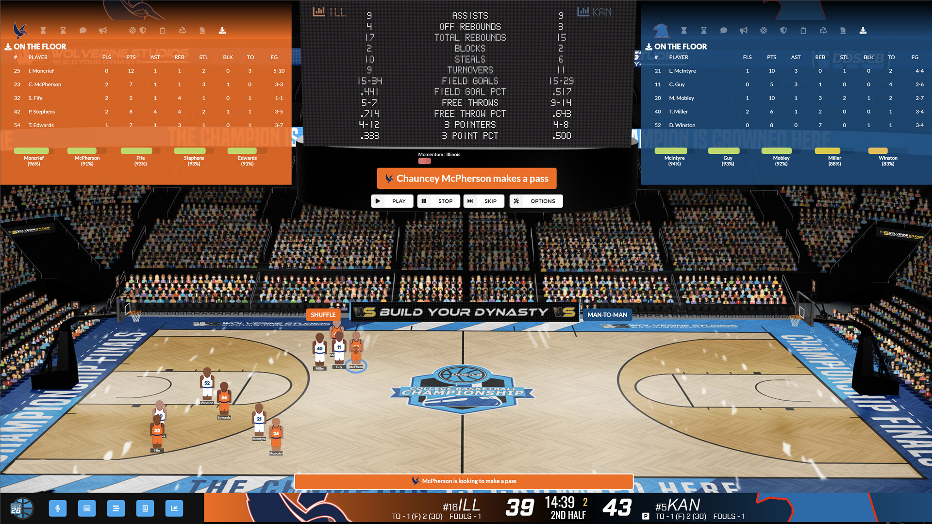 Draft Day Sports: College Basketball 2026 Featured Screenshot #1