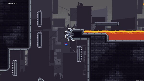 Screenshot of Doppler gameplay showing in-action mechanics
