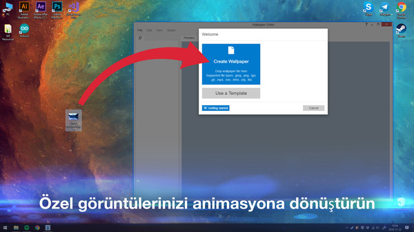 Wallpaper Engine ekran görüntüsü 5