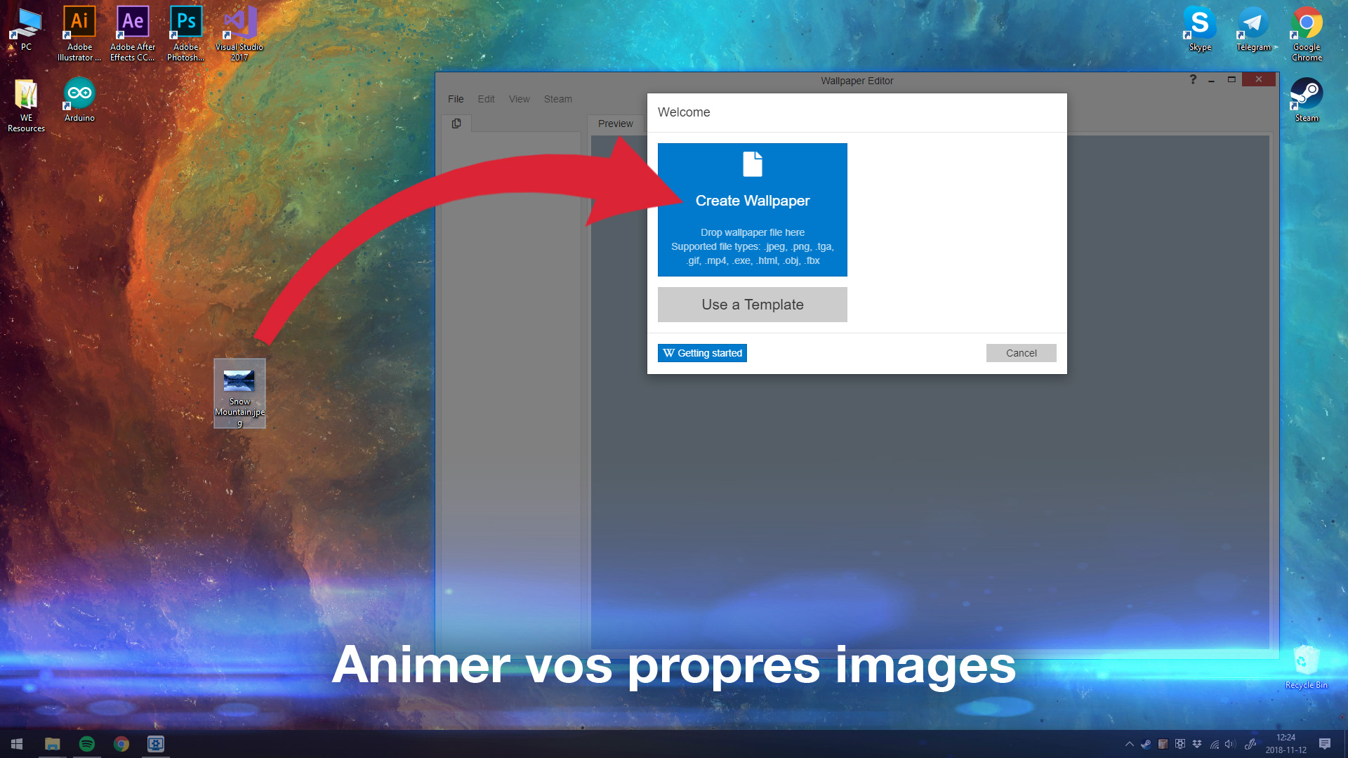 Screenshot Wallpaper Engine