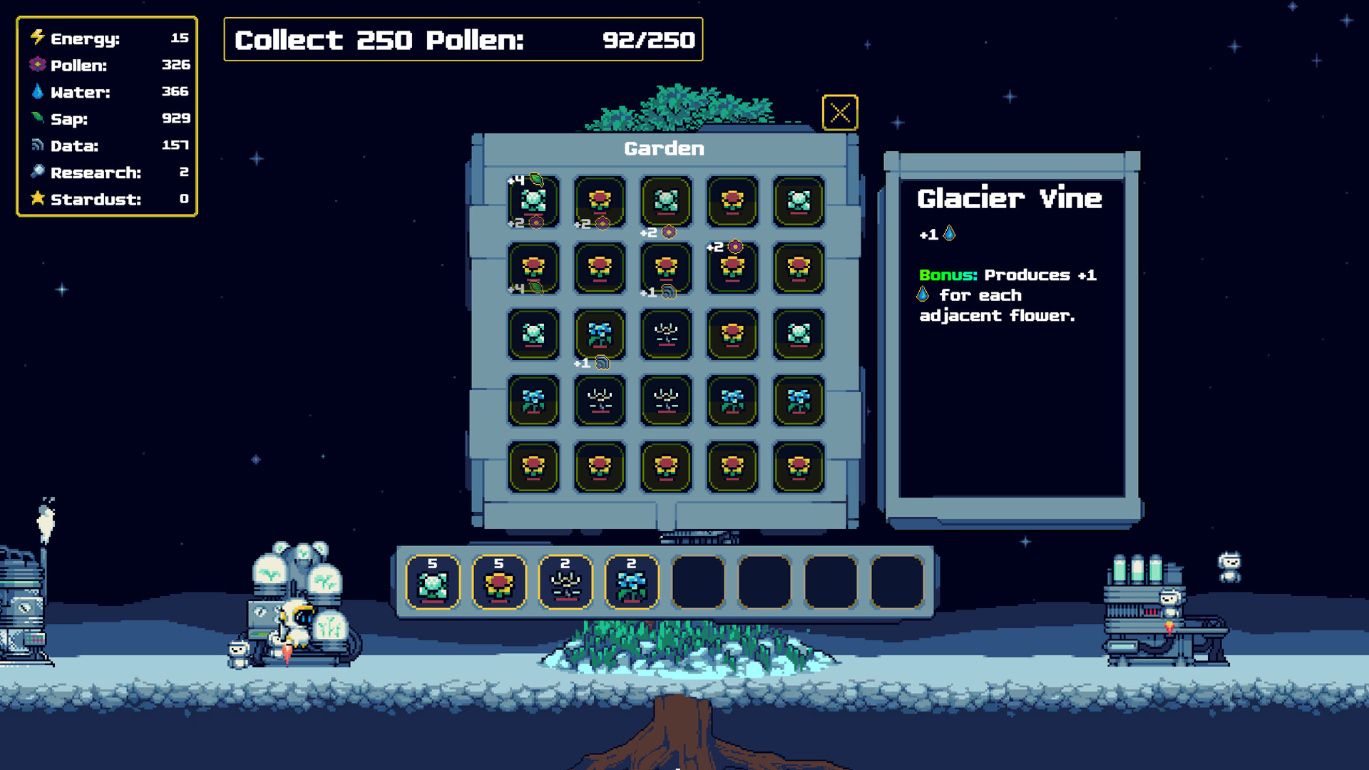 Moon Garden screenshot #2