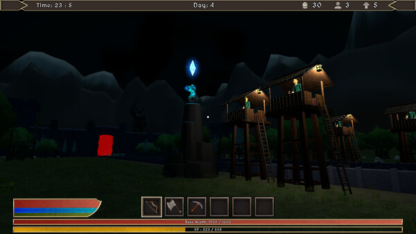 Screenshot 4 of Medieval Survivors: Village Defense - final gameplay screenshot
