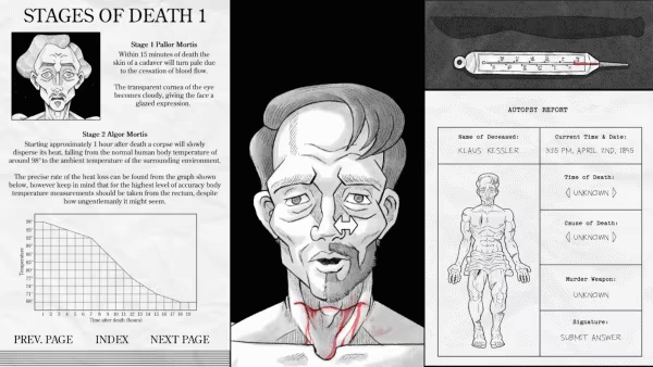 Edwin Earstwhile: Medical Examiner video 1