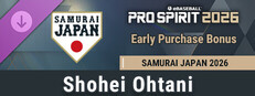 Early Purchase Bonus - Unlock SAMURAI JAPAN 2026 "Shohei Ohtani" (for JAPAN)