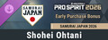 Early Purchase Bonus - Unlock SAMURAI JAPAN 2026 "Shohei Ohtani" (for GLOBAL)
