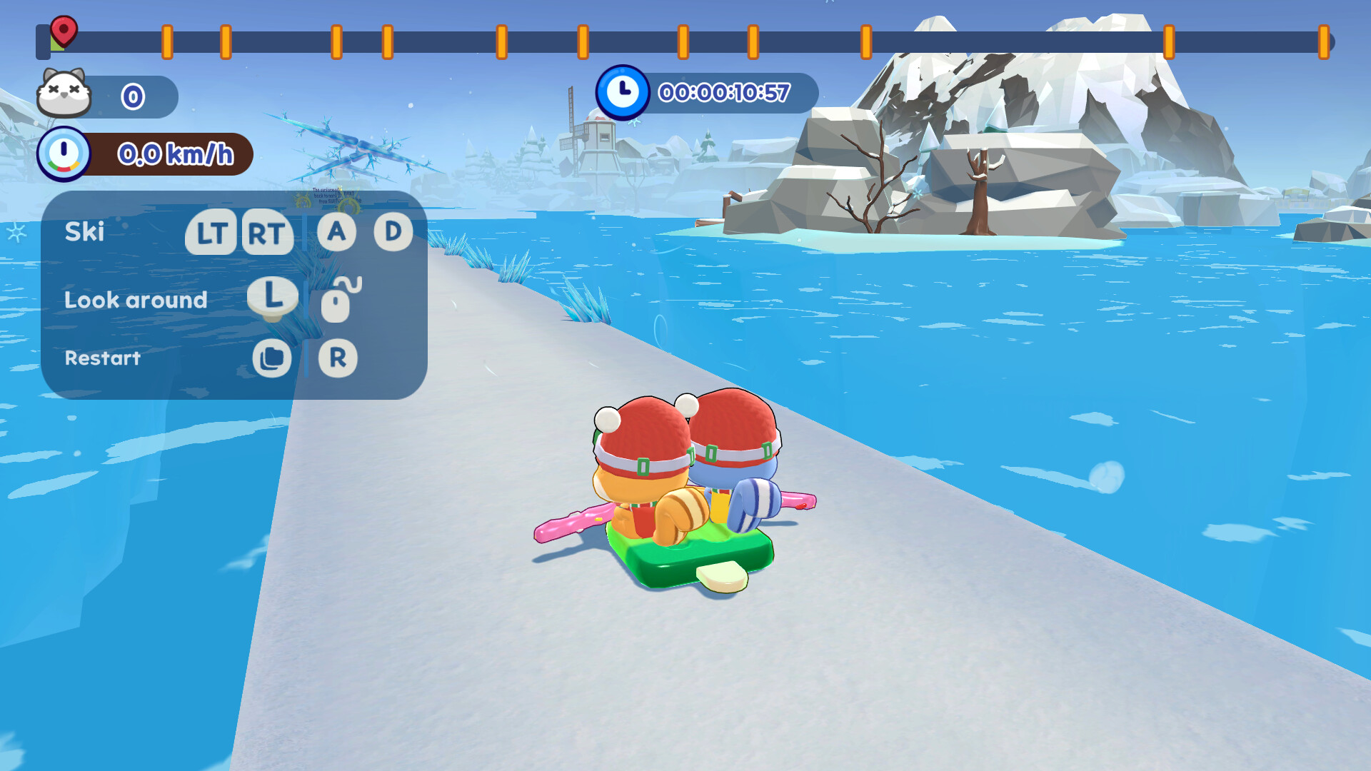 SKIDDDDDD: Tori's Frozen Racing screenshot thumbnail screenshot 4
