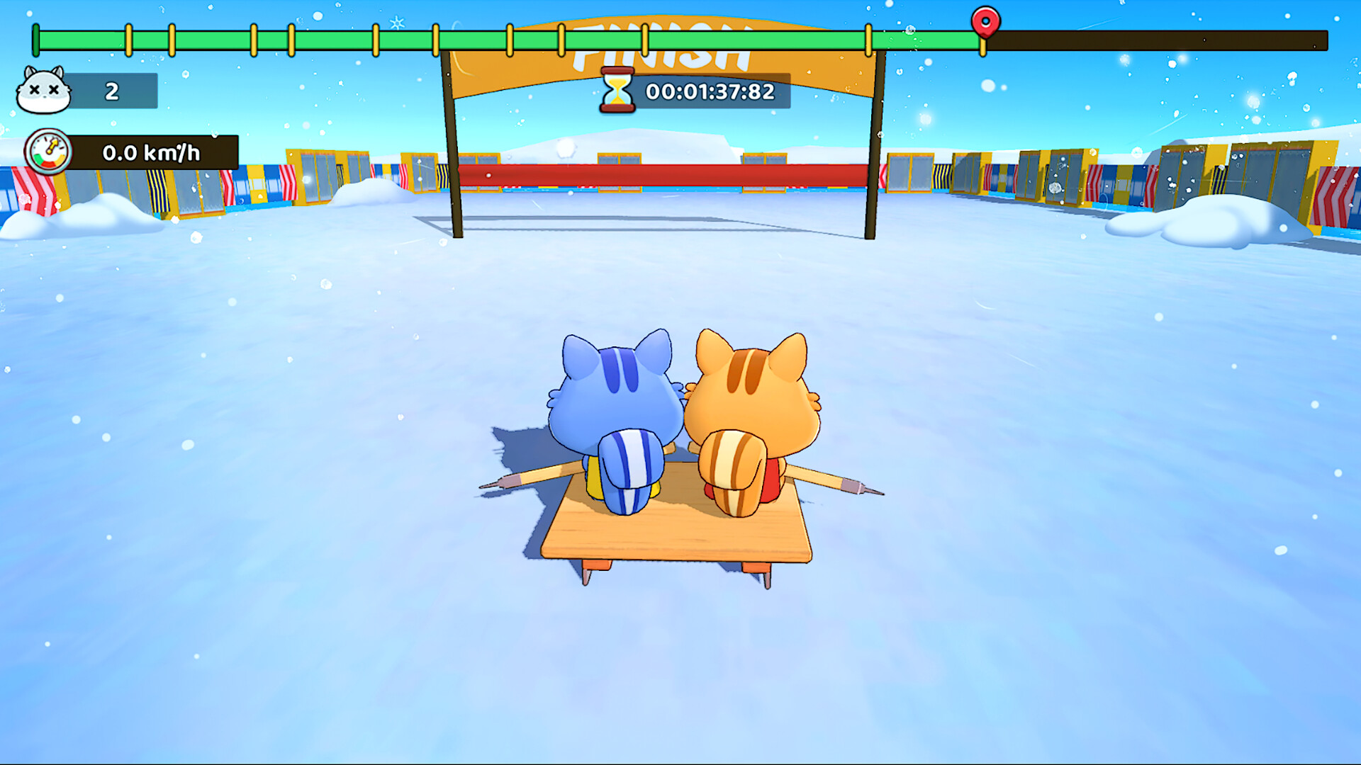 SKIDDDDDD: Tori's Frozen Racing screenshot #5