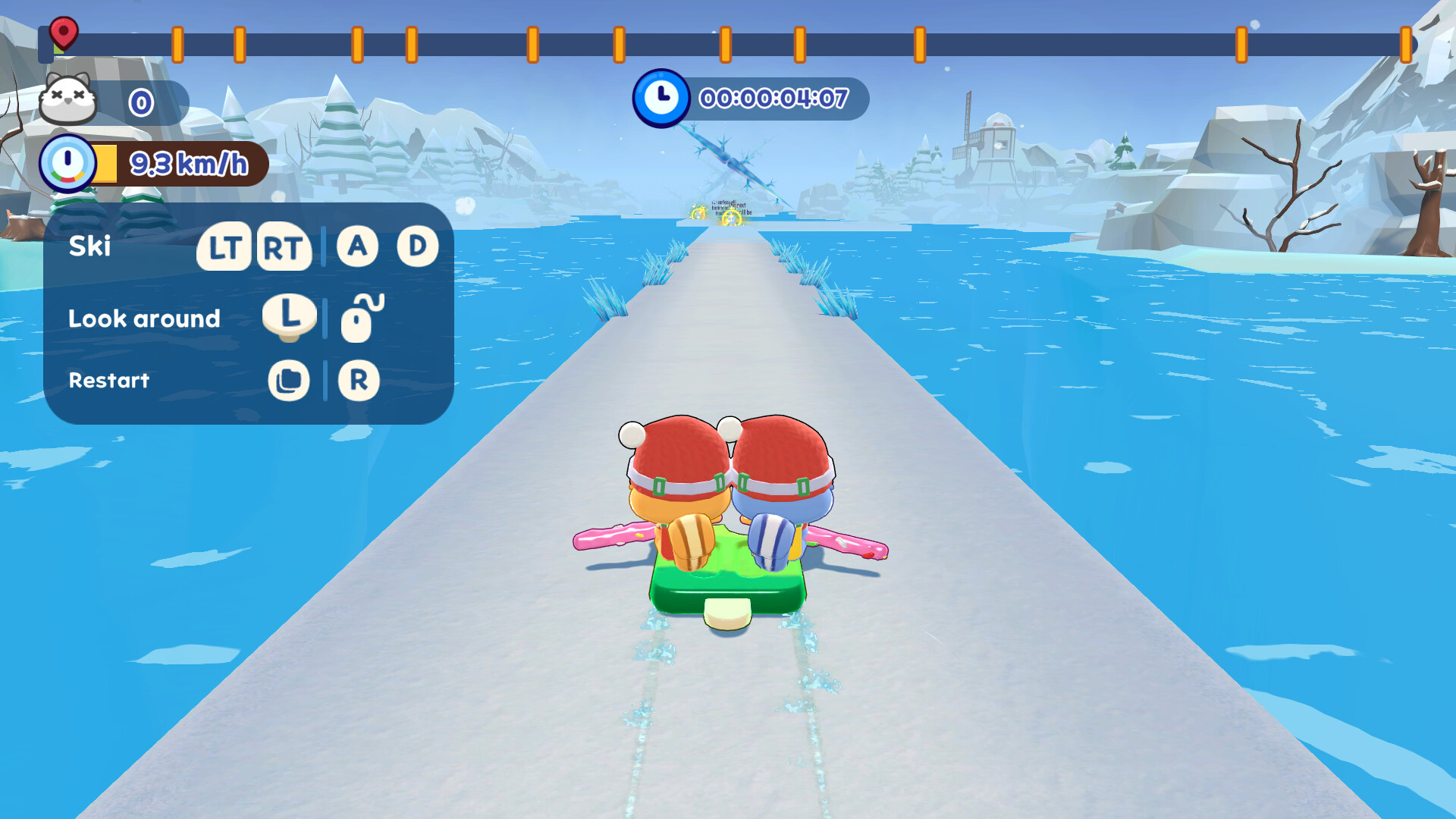 SKIDDDDDD: Tori's Frozen Racing screenshot thumbnail screenshot 2