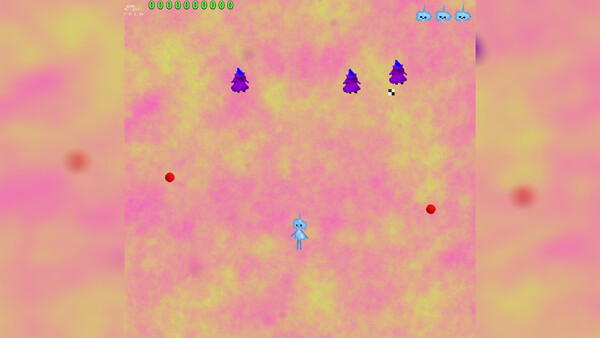 Screenshot of Magic Fairy Fun Blast gameplay showing in-action mechanics