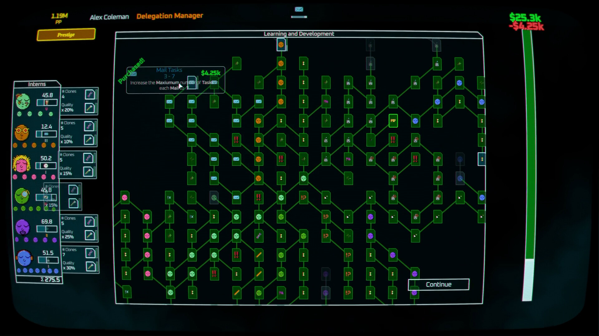 Delegatory screenshot #3