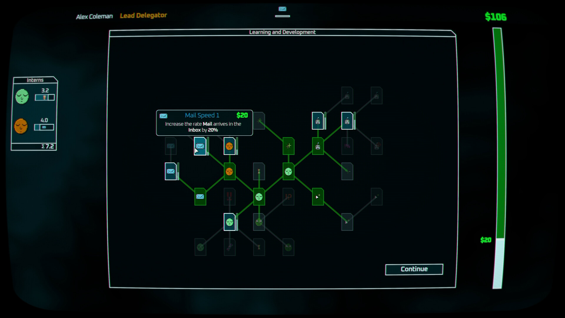 Delegatory screenshot #1