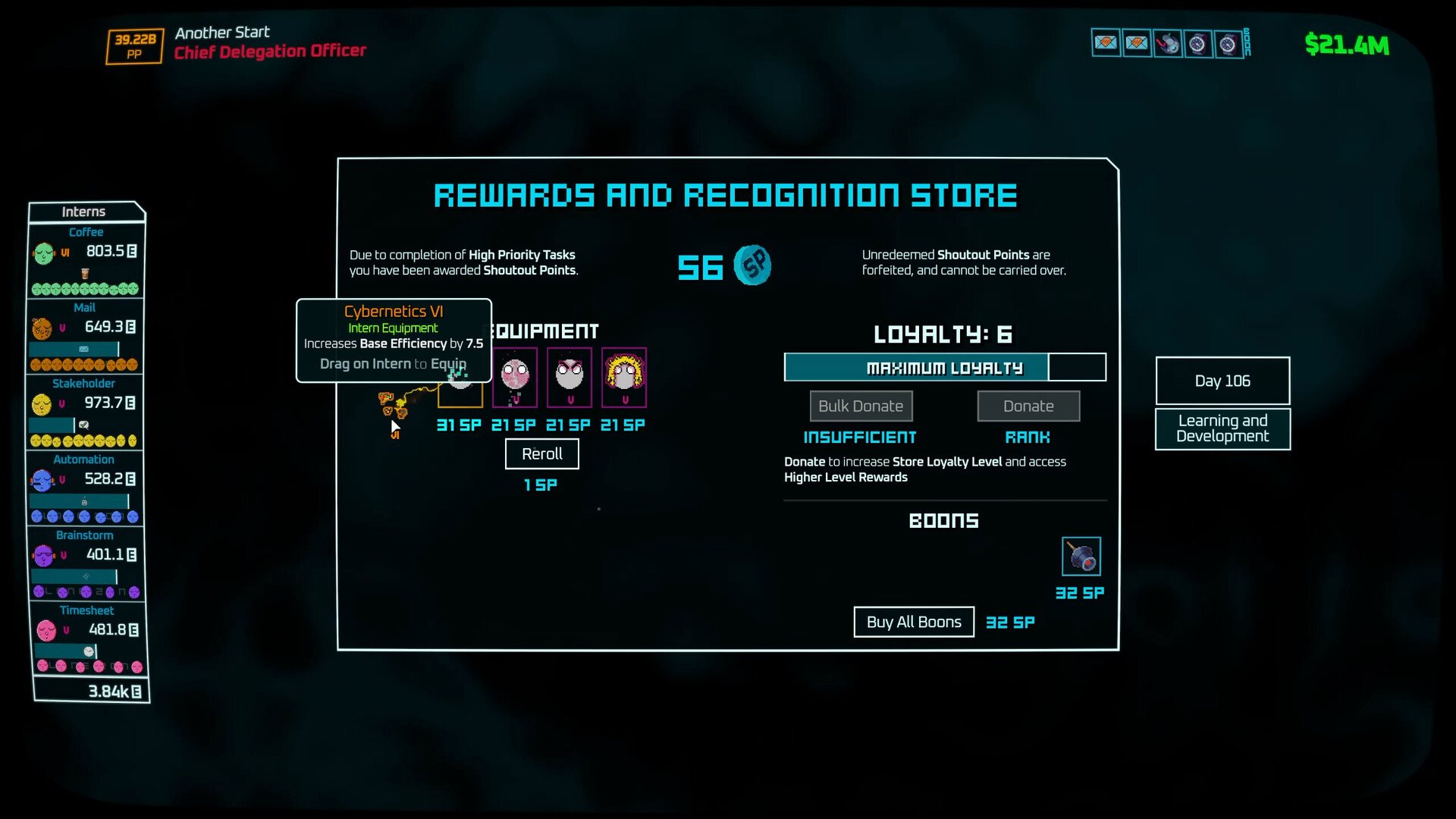 Delegatory screenshot #6