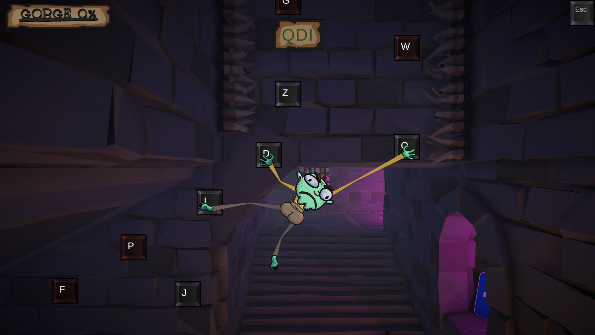 My Type of Goblin: A Climbing ASDFentureのスクリーンショット 1