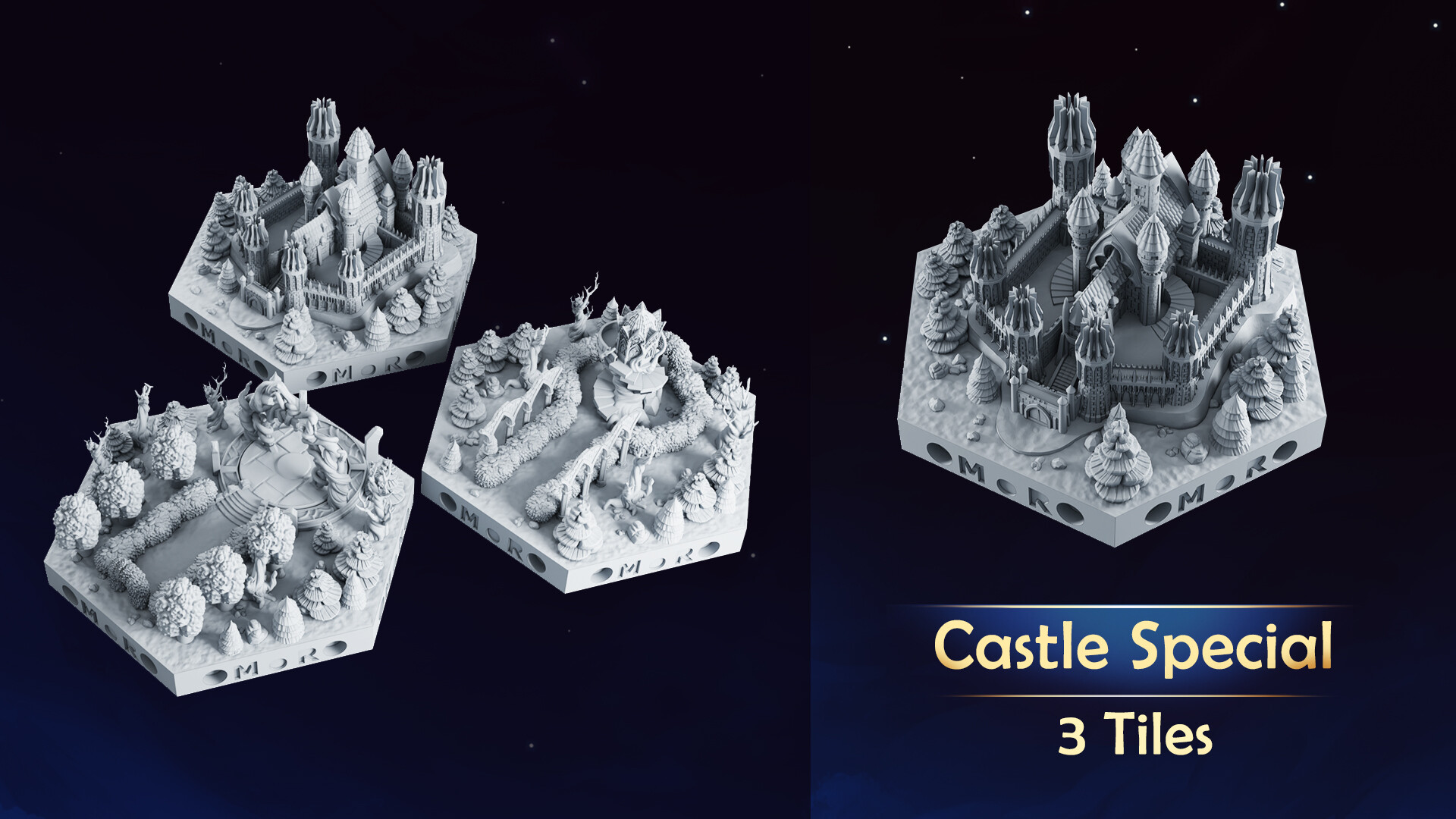 Master Of Realms - Elven STL Pack Featured Screenshot #1