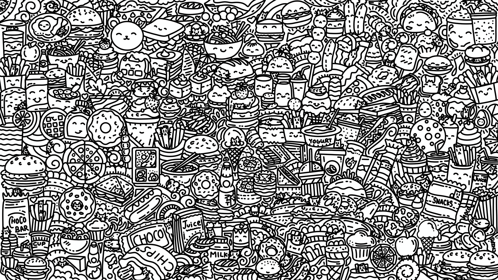 100 Snack Cats - Artbook Featured Screenshot #1