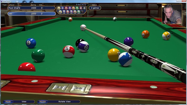 Screenshot z Virtual Pool 4 Multiplayer Screenshot z Virtual Pool 4 Multiplayer