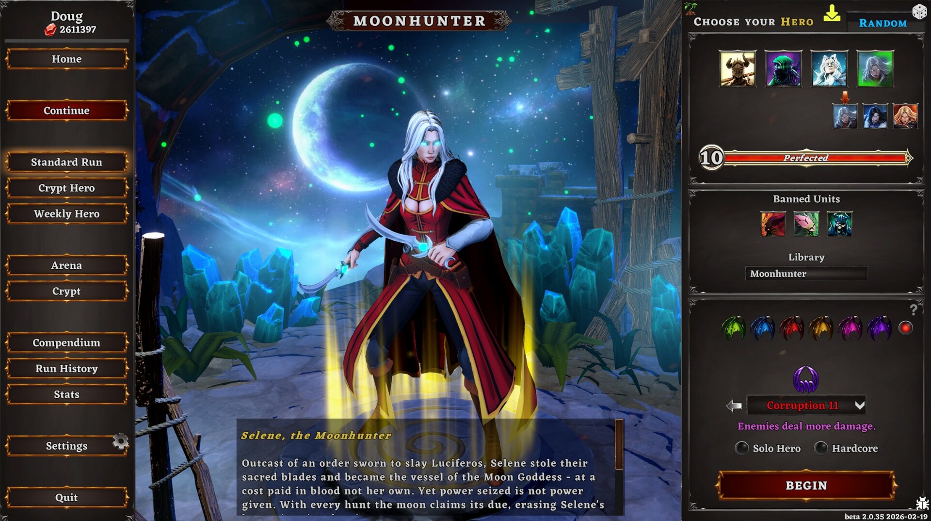 Hadean Tactics: Moonhunter DLC Featured Screenshot #1