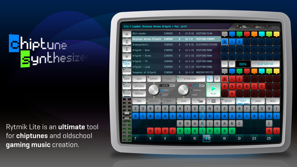 Rytmik Lite Chiptune Synthesizer