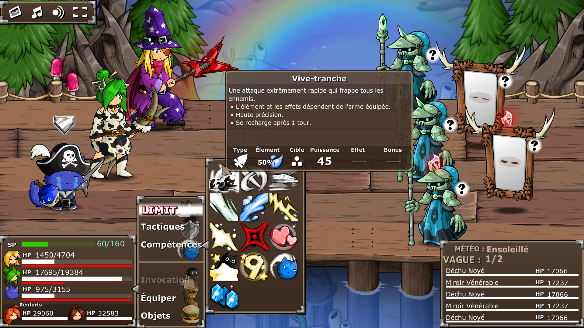 Screenshot Epic Battle Fantasy 5