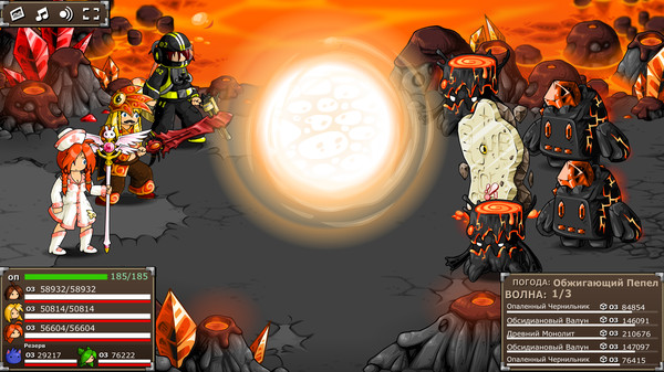 Screenshot z Epic Battle Fantasy 5