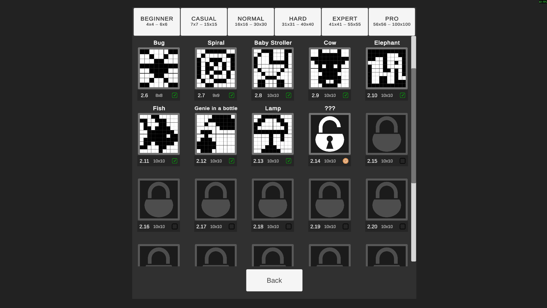 nonogram — скриншот 5