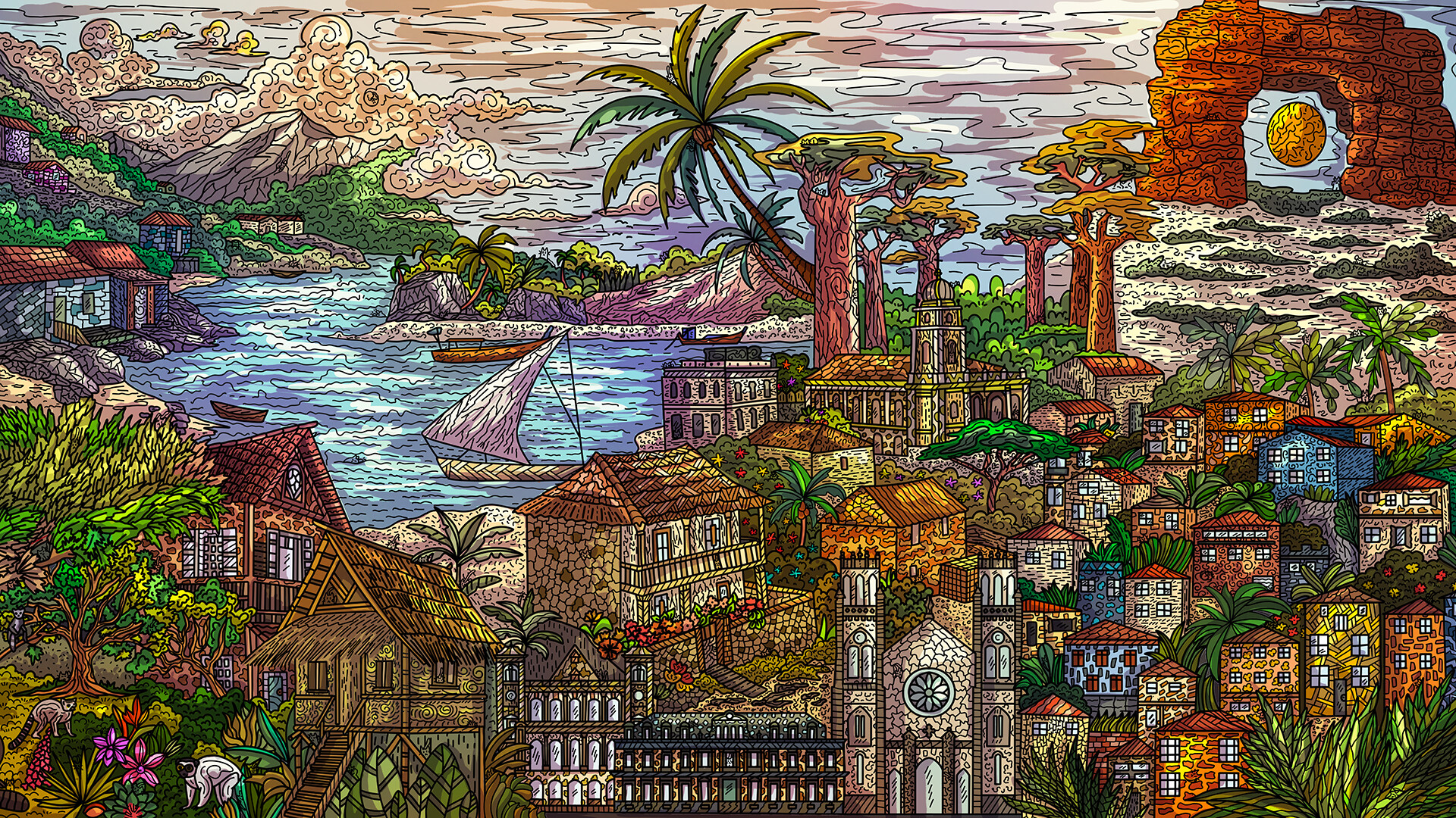 100 Madagascar Cats screenshot #1