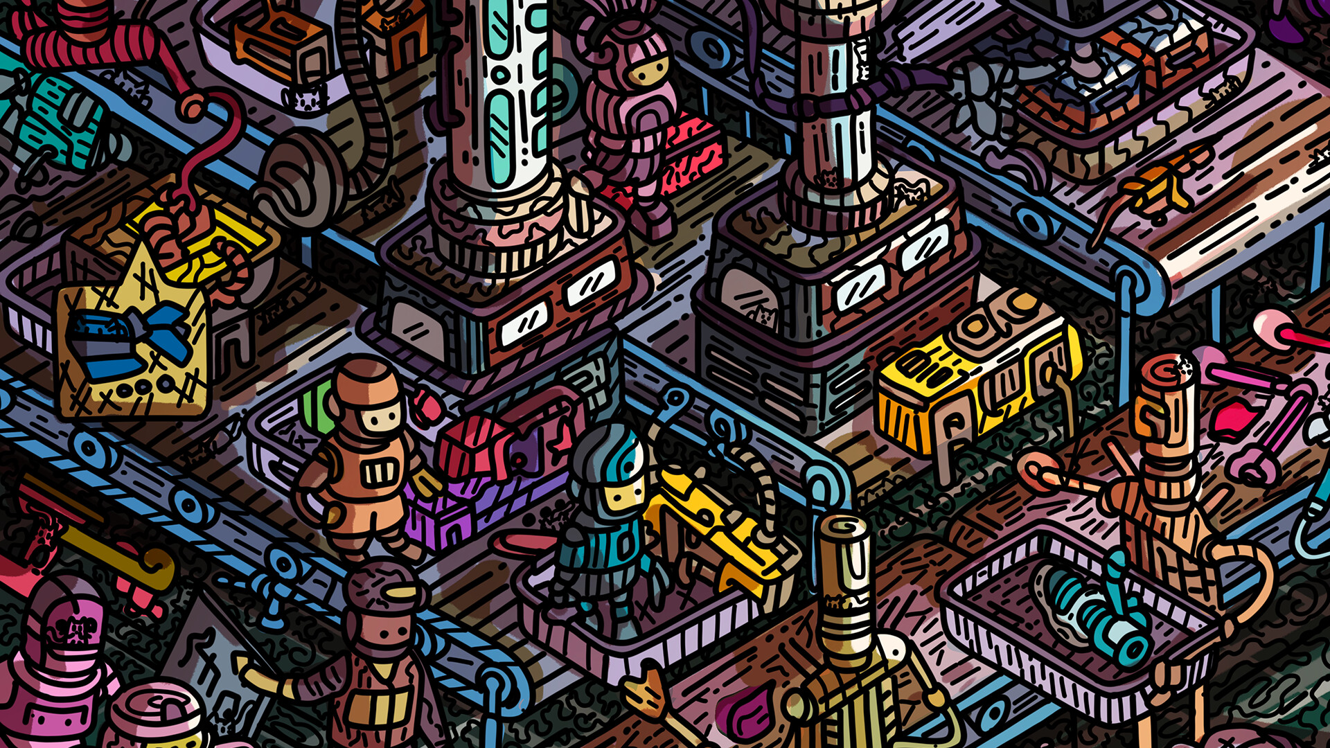 100 Factory Cats预览图 1