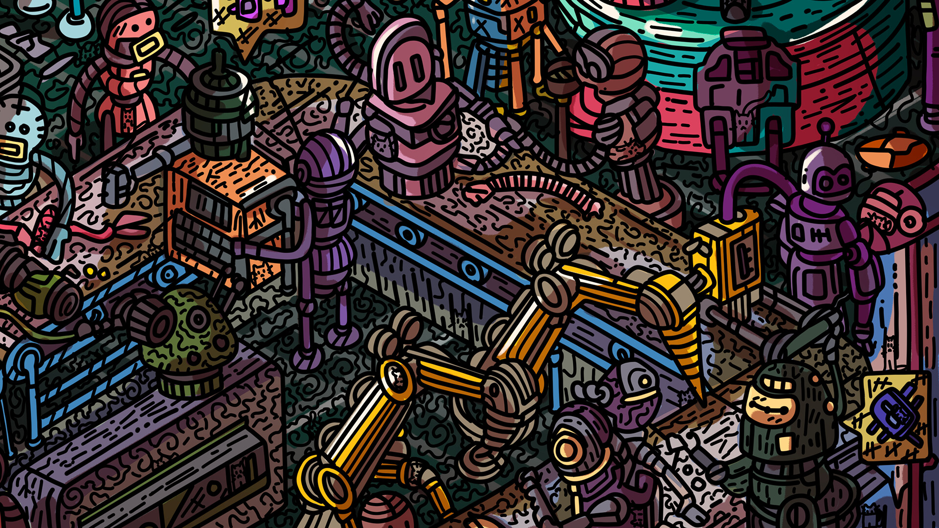 100 Factory Cats预览图 4