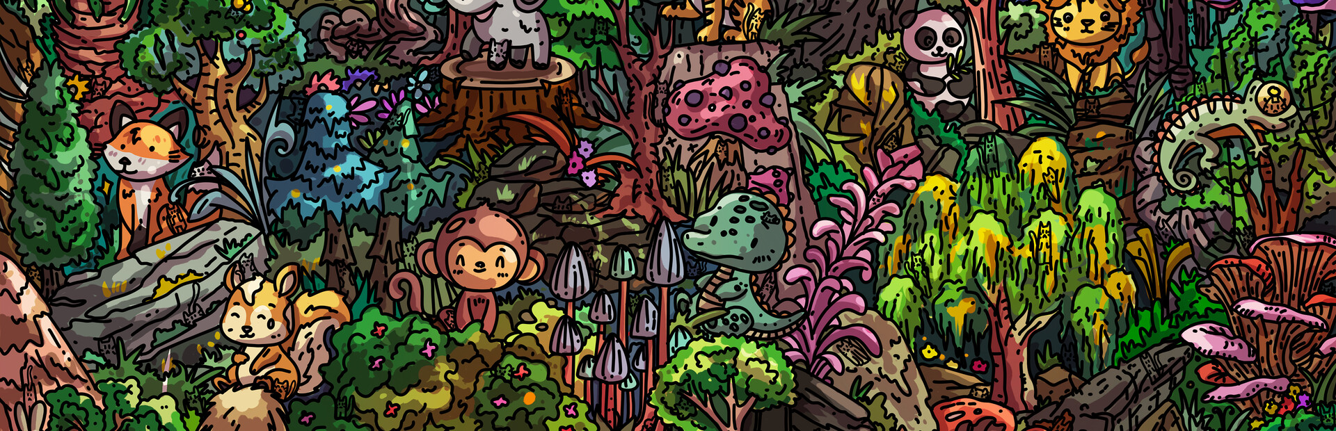 100 Nature Cats