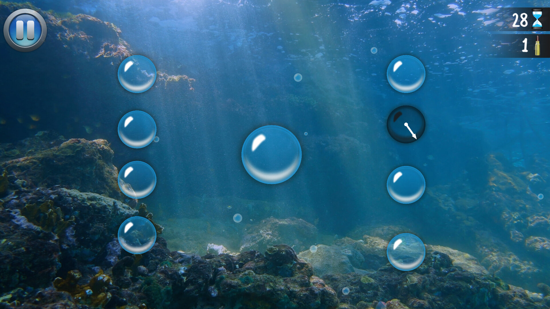 Deep Sea Bubble Shooter: Reflex Challenge screenshot screenshot 3