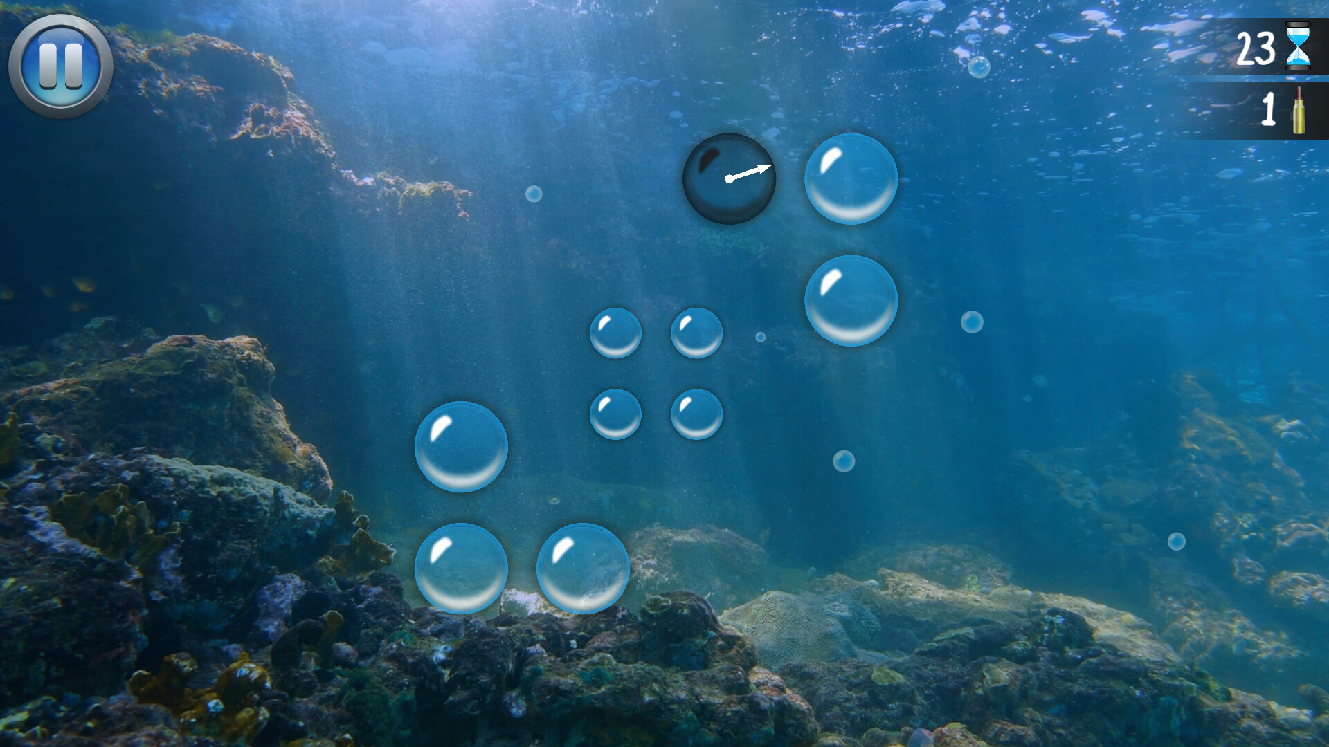 Deep Sea Bubble Shooter: Reflex Challenge screenshot screenshot 2