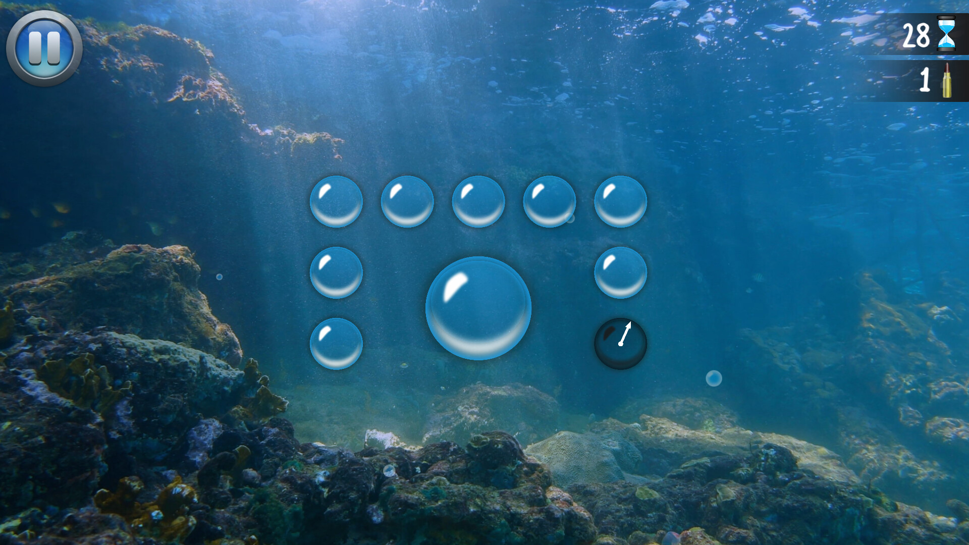 Deep Sea Bubble Shooter: Reflex Challenge screenshot screenshot 1