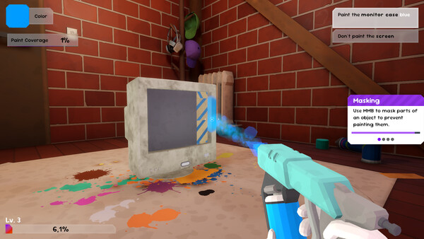 Screenshot 3 of Spray Days - more gameplay footage