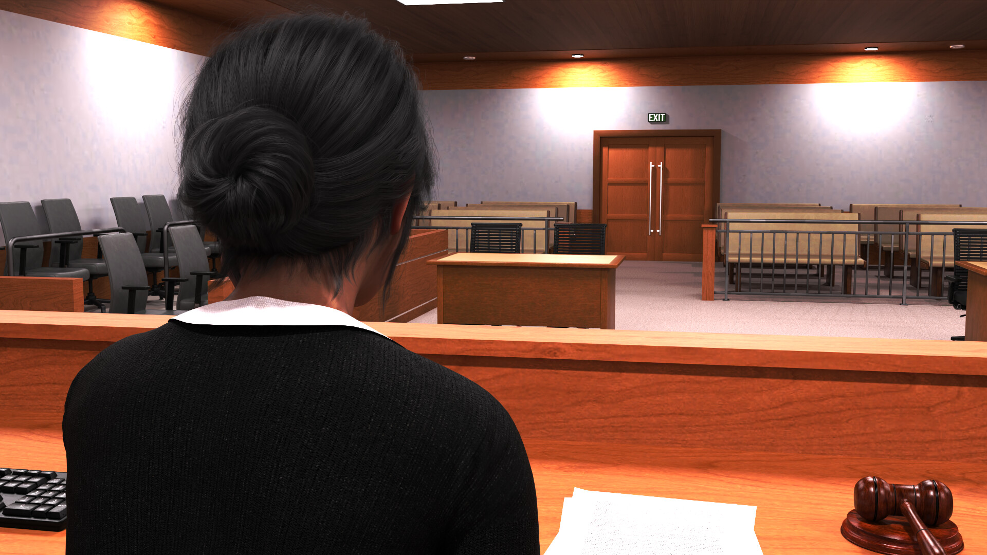 Verdict of Desire scene